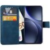 Lime Successories Lime Essential ���� Oppo Find X9 5G 6.59in Magnet Book Stand Clip Dark BLUE