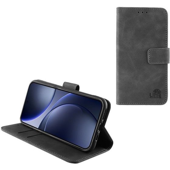 Lime Successories Lime Essential ���� Oppo Find X9 5G 6.59in Magnet Book Stand Clip GREY