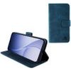 Lime Successories Lime Essential ���� Oppo RENO15 5G 6.59in Magnet Book Stand Clip Dark BLUE