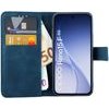 Lime Successories Lime Essential ���� Oppo RENO15 F/ RENO15 Fs 5G 6.57in Magnet Book Stand Clip Dark BLUE
