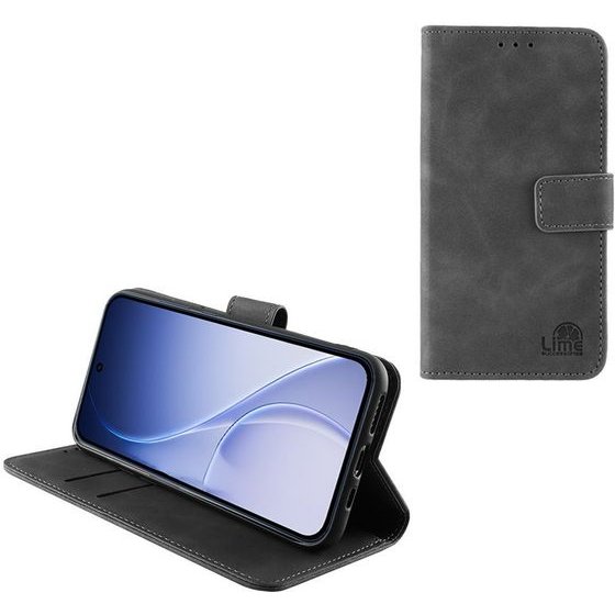 Lime Successories Lime Essential ���� Oppo RENO15 F/ RENO15 Fs 5G 6.57in Magnet Book Stand Clip GREY
