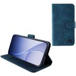 Lime Successories Lime Essential ���� Oppo RENO15 Pro 5G 6.32in Magnet Book Stand Clip Dark BLUE