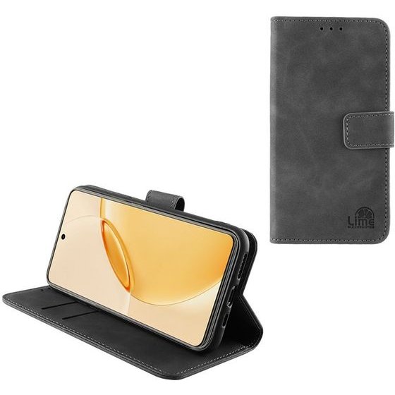 Lime Successories Lime Essential ���� Realme 16 Pro Plus 5G 6.8in Magnet Book Stand Clip GREY