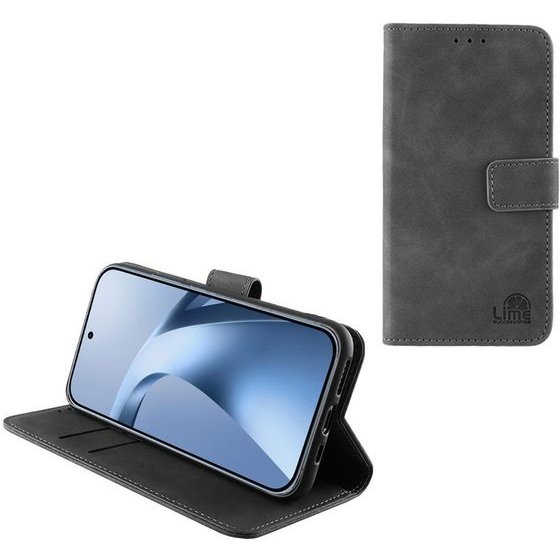 Lime Successories Lime Essential ���� Xiaomi 17T 5G 6.59in Magnet Book Stand Clip GREY