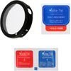 Volte-Tel Pc Edge Cover Tempered Glass Huawei Watch Gt 6 41mm 1.32in 9H 0.30mm 3D Full Glue Full Cover Office Cherry Matte BLACK