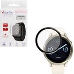 Volte-Tel Plexi Tempered Glass Garmin Venu 4 41mm 3D Edge 1.2in 0.30mm Full Glue Full Cover BLACK