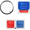 Volte-Tel Plexi Tempered Glass Google Pixel Watch 4 45mm 3D Edge 1.4in 0.30mm Full Glue Full Cover BLACK