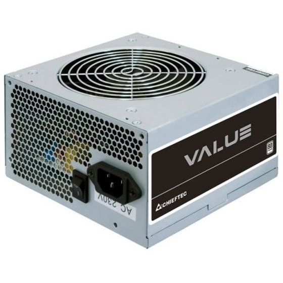 Chieftec Value Power Supply Unit 600 W 20+4 Pin Atx Atx Steel - (APB-600B8)