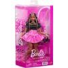 Mattel Barbie: Deluxe Style Black & Pink - Pink Vinyl Skirt Fashion (JJN74)