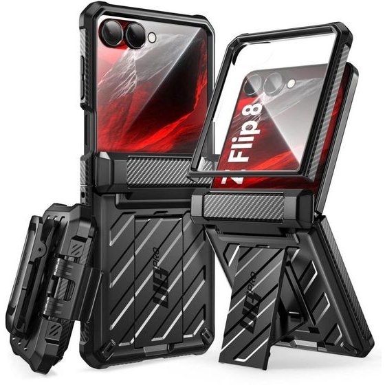 Supcase Unicorn Beetle Pro Galaxy Z Flip 8 BLACK