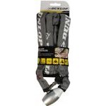 Dunlop - Bike Lock With Chain Lock 120cm (Gray) - (8711252416984GRAY)