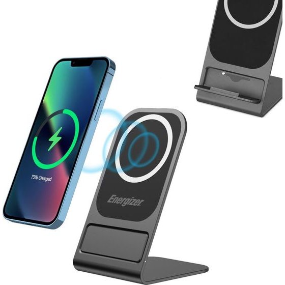 Energizer ��������� ������������ ��������� 15W Ultra-Thin Fast Charge USB-C �������� �� ���������� ����� ��� Magsafe ���� - (WCP109)