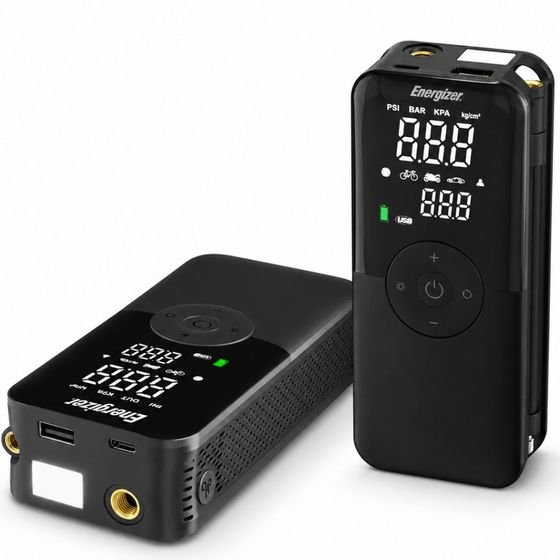 Energizer Smart Air Pump 10.3 Bar ����� ���� 2600mAh Led ������� ���� ��� Powerbank ����� - (PAC5200)