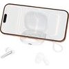 XO Bluetooth Earphones G53 Tws White Anc + Enc With stand