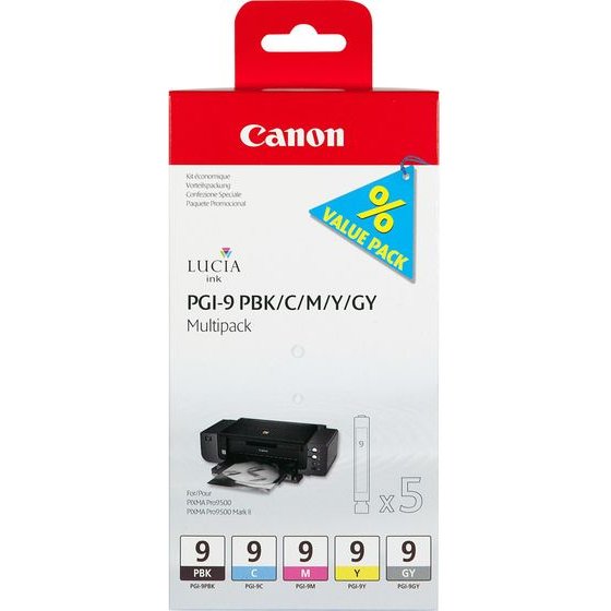 Canon C,GY,M,PBK,Y - (1034B013)