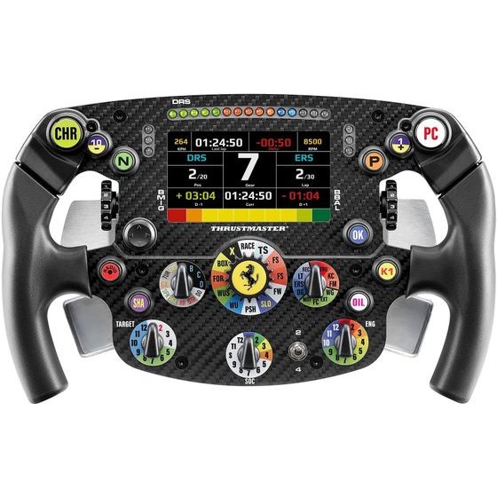 Thrustmaster Controller Formula Wheel Add-On Ferrari SF-25 Edition / Black 10.9 Cm (4.3'') - (4060466)