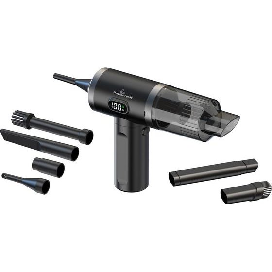 Powertech 2 �� 1 �������� ������ & Air Duster 50W, 3600mAh, ����� - (PT-1576)