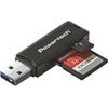 Powertech Card Reader ��� Sd & Micro SD, Usb 3.0, 5Gbps, ����� - (PT-1605)