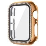 Sonique ���� ��������� Luxury Diamond Pc + Tempered Glass ��� Apple Watch 1/2/3 38 Mm �������