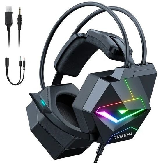 ONIKUMA ��������� Gaming X20 (�����) - (X20 Black (N))