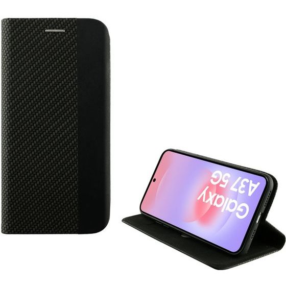 Idol 1991 Elite ���� Samsung A37 5G A376 6.7in ANTI-Rfid Book Stand BLACK