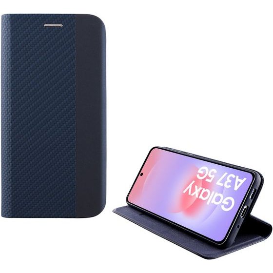 Idol 1991 Elite ���� Samsung A37 5G A376 6.7in ANTI-Rfid Book Stand BLUE