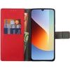 Volte-Tel Allure ���� Xiaomi Redmi A7 Pro 4G 6.9in Magnet Book Stand Clip RED