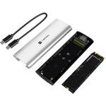Natec Rhino M.2 Nvme Lite External Ssd Enclosure USB-C 3.2 Gen 2 Arctic Silver - (NKZ-2474)