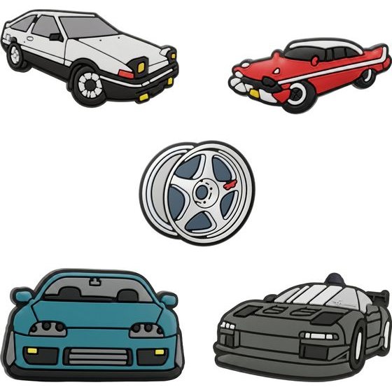 TFO 3D Sticker Fast Cars 5pCs set