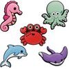 TFO 3D Sticker Ocean 5pCs set