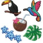 TFO 3D Sticker Tropical Birds 5pCs set