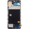Compatible Lcd Display + Touch Unit + Front Cover For Samsung A515 Galaxy A51 Black Tft OEM - (57983130763)