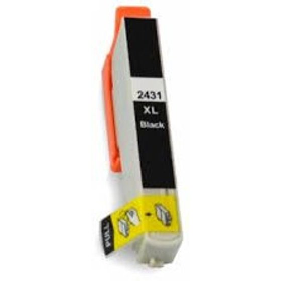Ink Cartridge Black Replaces Epson C13T24314012, 24XL OEM - (T2431_IC)