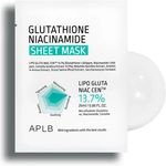 APLB Glutathione Niacinamide Sheet Mask - ����� ������ ��� ������ ���������� - (APL-01)