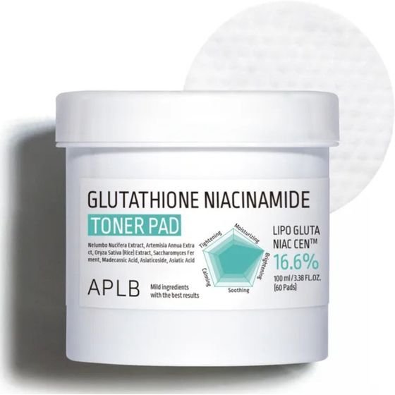 APLB Glutathione Niacinamide Toner Pad - ��������� Pads �� ������������ & ����������� - (APL-16)