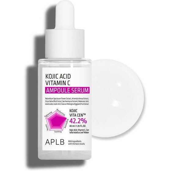 APLB Kojic Acid Vitamin C Ampoule Serum - ���� �� Kojic Acid & �������� C ��� �����, ���������� ��� ���������� ���� - (APL-59)