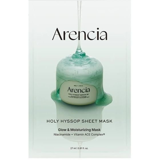 Arencia Holy Hyssop Sheet Mask - ��������� ����� �������� �� ������ - (ARE-12)
