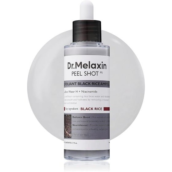 Dr. Melaxin Peel Shot Exfoliant Black Rice Ampoule - ���� ���������� & ������ - (DRM-13)