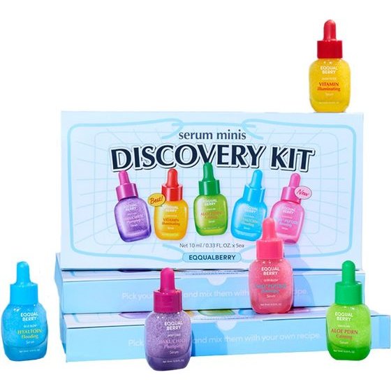 Eqqualberry Serum Minis Discovery Kit - �� ������� ''Smoothie Of Skin Glow'' �� Mini ������� - (EQQ-16)