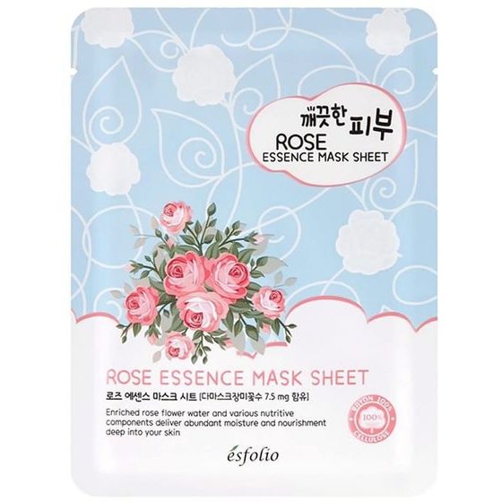 Esfolio Pure Skin Rose Essence Mask Sheet - ����� ������������� - (ESF-06)