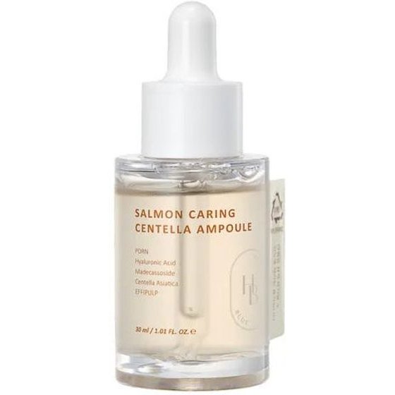 HEVEBLUE Salmon Caring Centella Ampoule - ��������� �������������� ���� �� ��������� ������� & Centella - (HEV-01)
