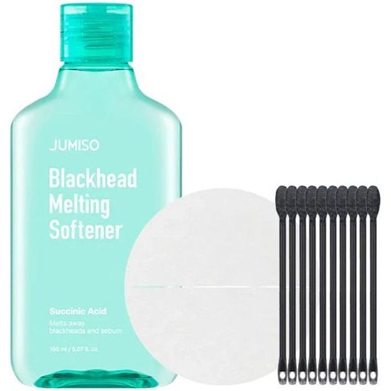 Jumiso Blackhead Melting Softner + Cotton Pad + Cotton Swab - ��������� ������ ��� ����� �������� & ������� ��������� - (JUM-03)