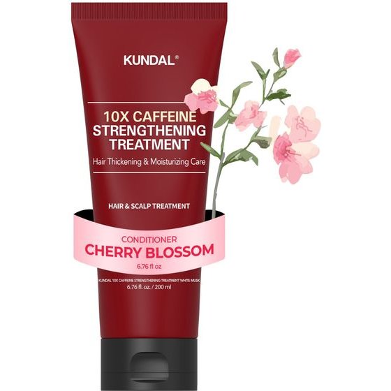 KUNDAL 10X Caffeine Strengthening Treatment Cherry Blossom - ������������ �������� ������� ���� ��� ����������� - (KUN-06)