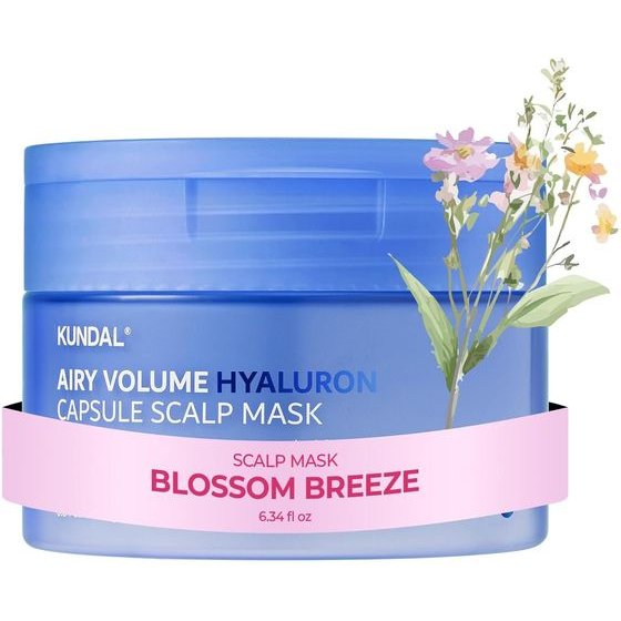 KUNDAL Airy Volume Hyaluron Capsule Scalp Mask Blossom Breeze - ����� �������� & ������� ��� ���� ��� ��������� - (KUN-12)