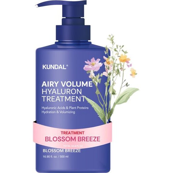 KUNDAL Airy Volume Hyaluron Treatment Blossom Breeze - Conditioner ����� & ���������� �� ����������� - (KUN-11)