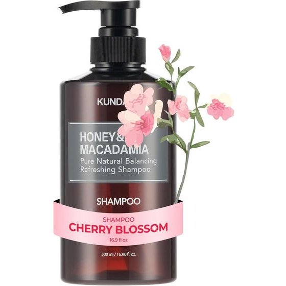 KUNDAL Honey & Macadamia Natural Shampoo Cherry Blossom - �������� ���������� & ������ �� ����� �������� - (KUN-01)