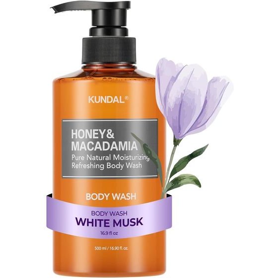 KUNDAL Honey & Macadamia Pure Body Wash White Musk - ��������� ���������� �� ���� & Macadamia - (KUN-21)