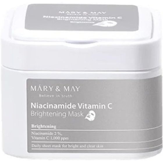 Mary&May Niacinamide Vitamin C Brightening Mask - 30 ������ ��� ����� ��� ���������� ����� - (M&M-23)