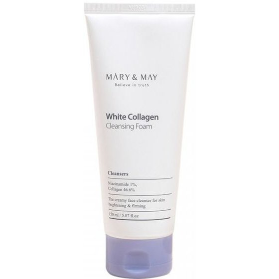 Mary&May White Collagen Cleansing Foam - (M&M-11)