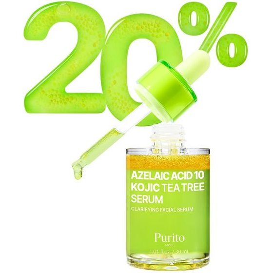 Purito Azelaic Acid 10 Kojic Tea Tree Serum - ���������� ����� & �������� - (PUR-16)